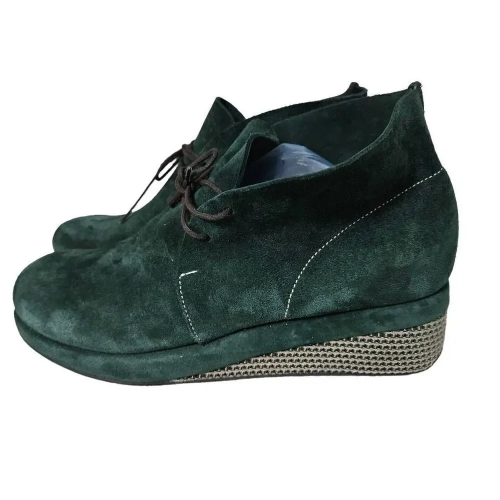 Fausto Santini green boots